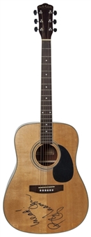 Barry Manilow Autographed Guitar (PSA/DNA)